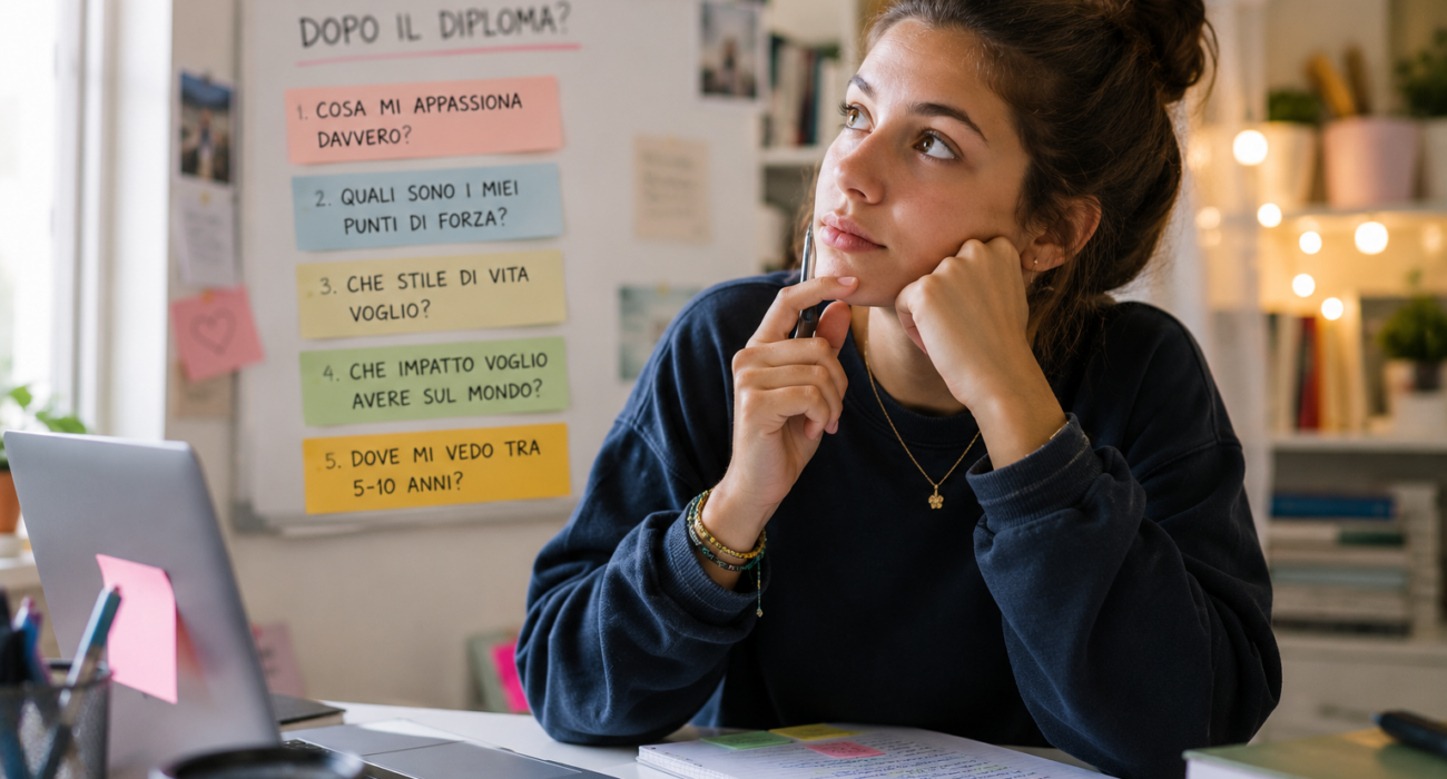 5 domande da farti prima di scegliere cosa fare dopo il diploma