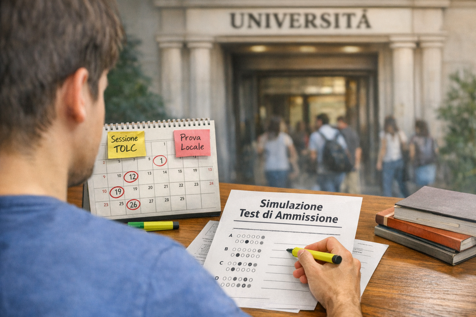 facoltà con test di ingresso