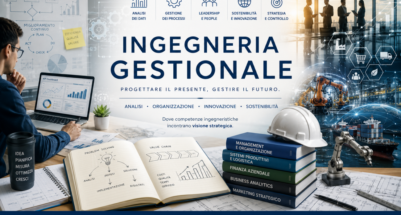 cosa si studia in ingegneria gestionale